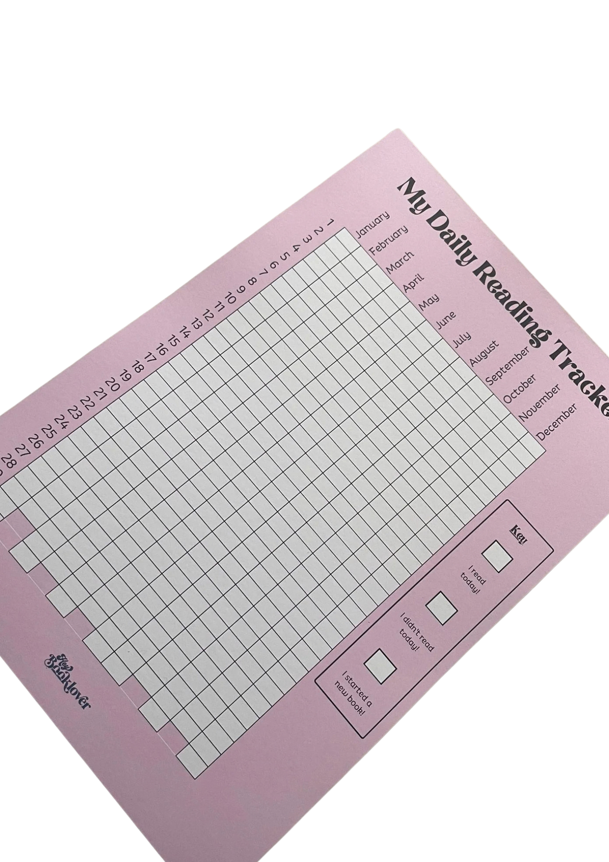 Daily Reading Tracker Poster (for a year!)