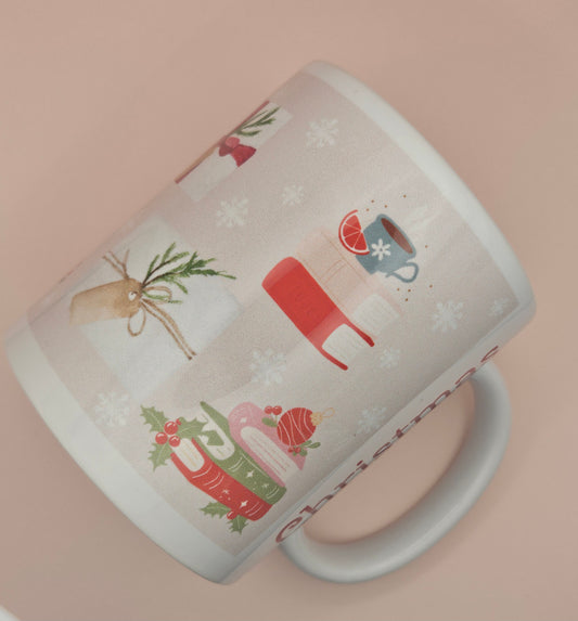 Christmas Booklover Mug