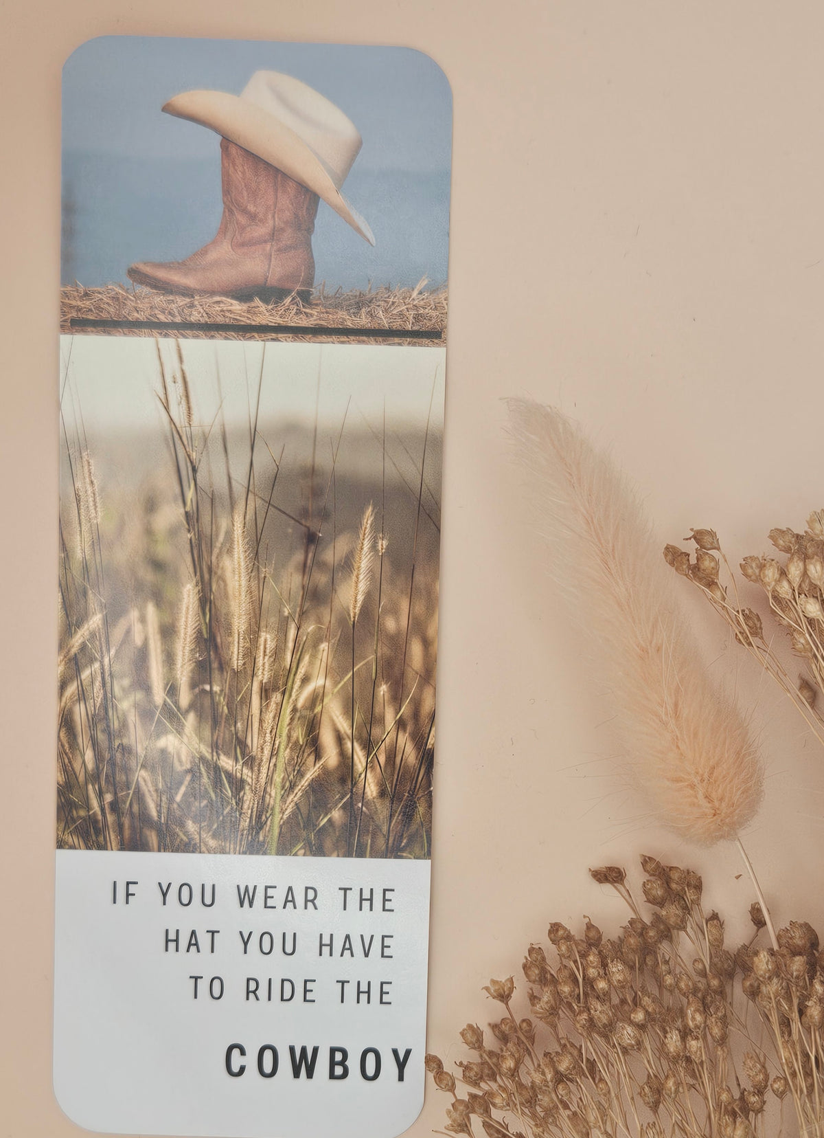Set of three Cowboy Romance Bookmarks
