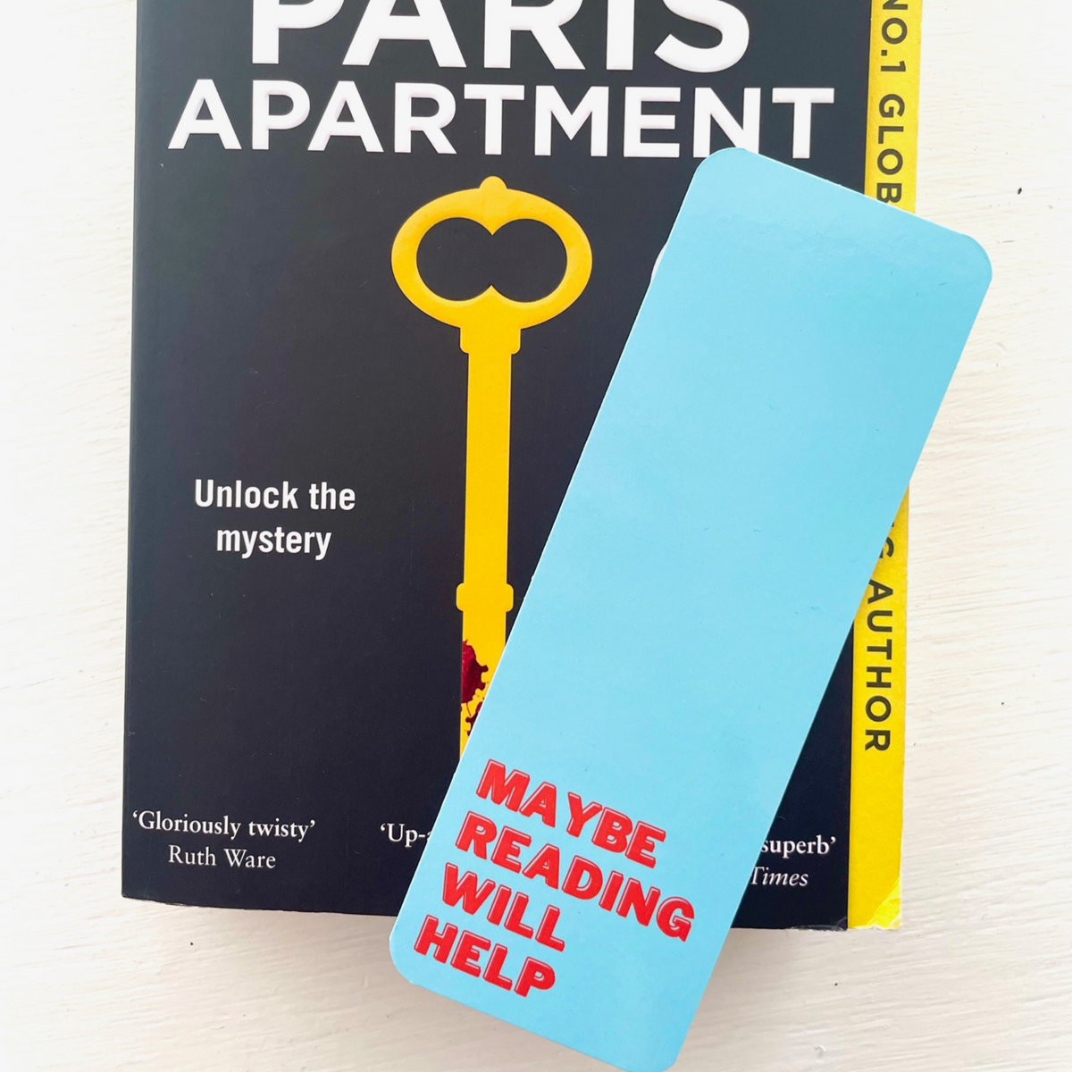 Maybe Reading Will Help Bookmark