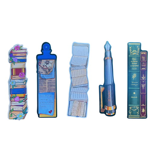 Five pack of Bookmarks
