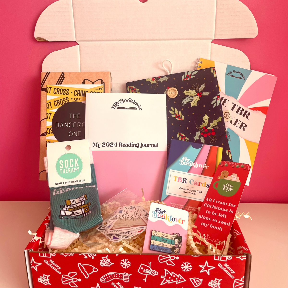 Hey Booklover Adults Christmas Eve Box!