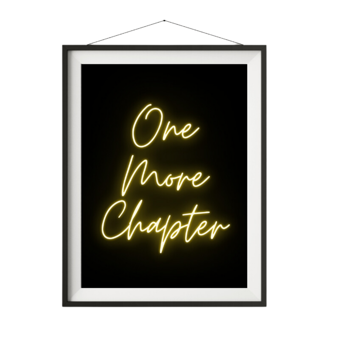 One More Chapter Art Print
