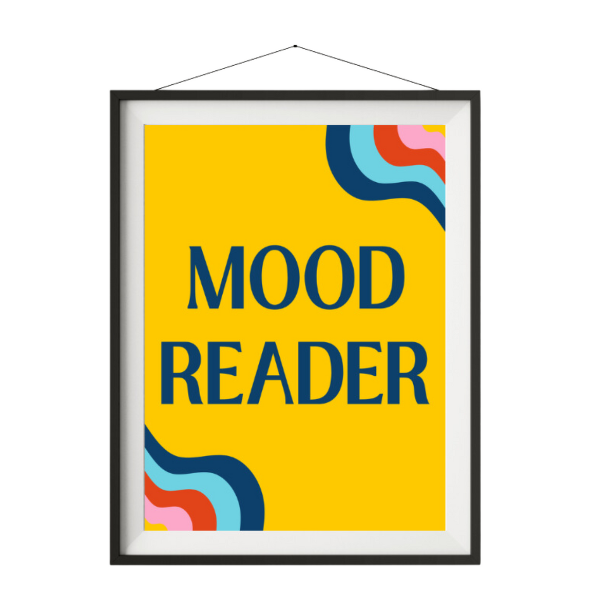 Mood Reader Art Print
