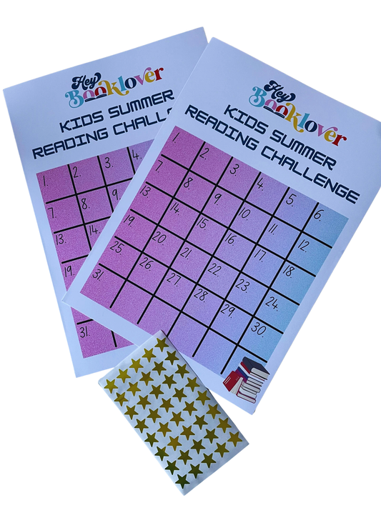 Kids Reading Challenge with Stickers