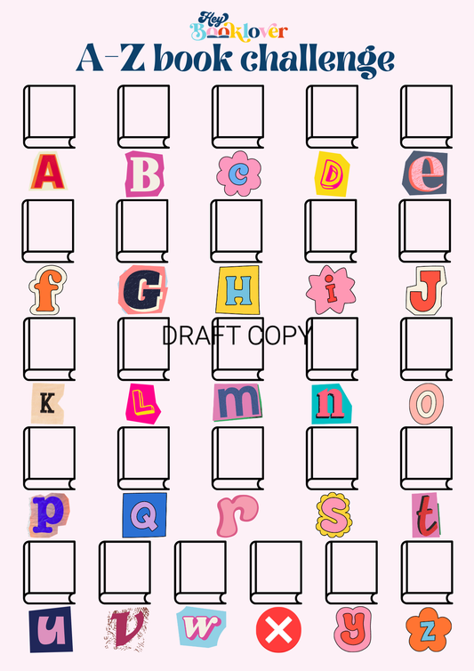 A-Z Reading Challenge Poster